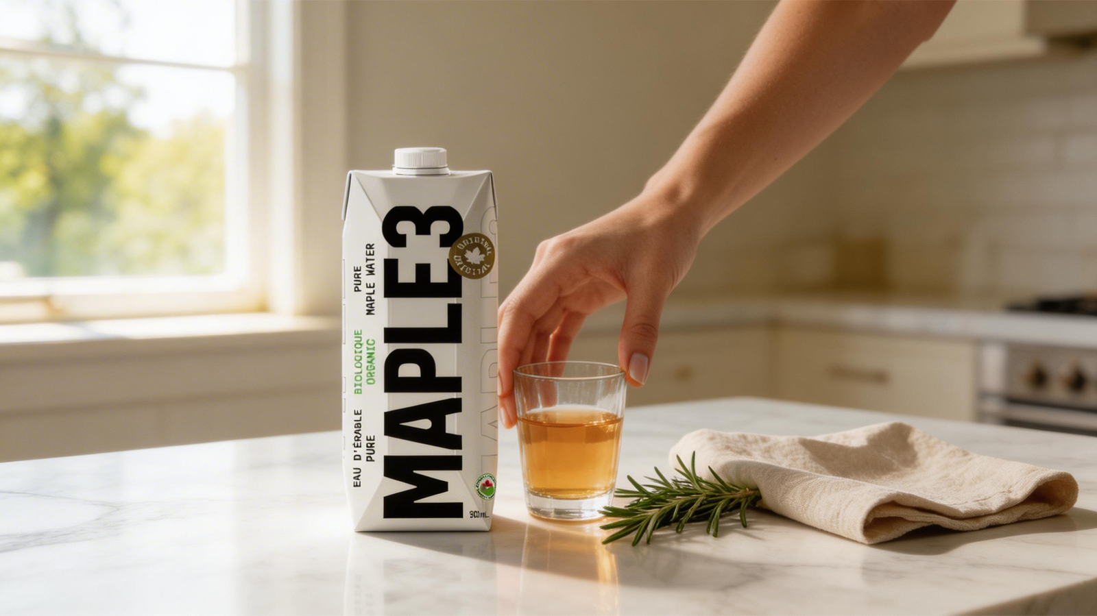 Maple3: Canadian maple water, now with a reason to exist.
